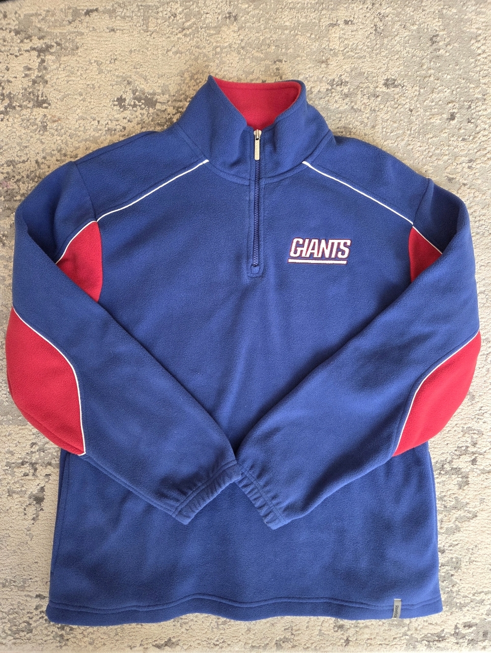 Giants Quarter-Zip Fleece Pullover Small